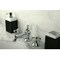 Kingston Brass KC7061TX 8" Widespread Bathroom Faucet, Polished Chrome KC7061TX - alternate 3